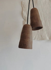 Beagle & Basset - Dome Pendant - Chocolate Brown