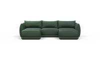 Olivia Modular 3 Piece U-Shape