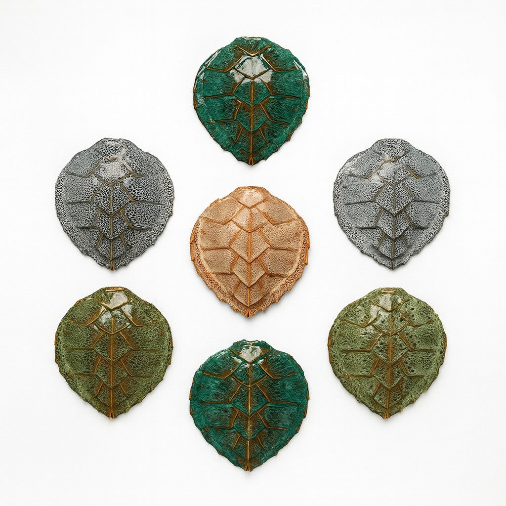 Ceramic Turtle Shells - Large