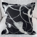Abstract Floral Cushion - 55cm x 55cm