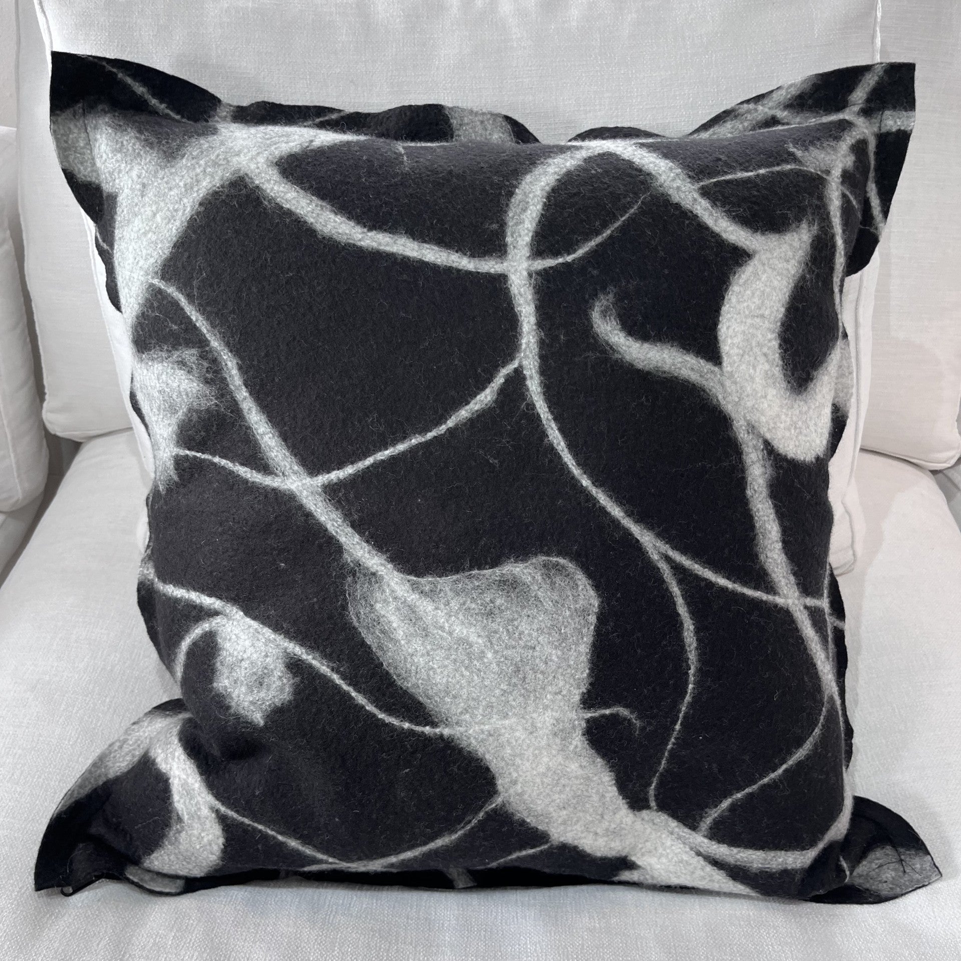 Abstract Floral Cushion - 55cm x 55cm
