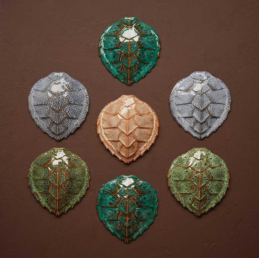 Ceramic Turtle Shells - Small