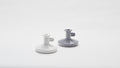 Ceramic Candle Holder - White Glaze